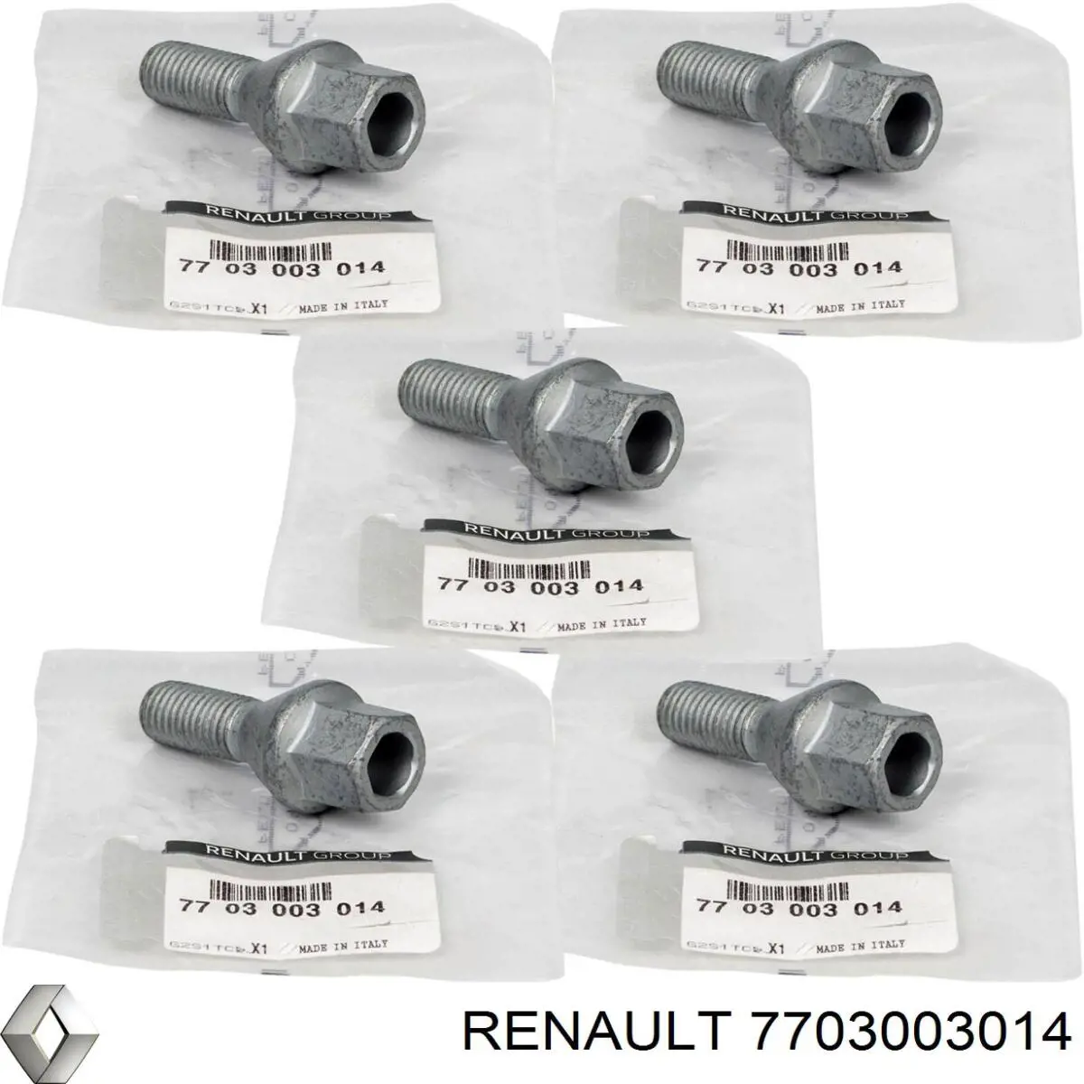 Купити 7703003014 Renault (RVI) Колісний болт