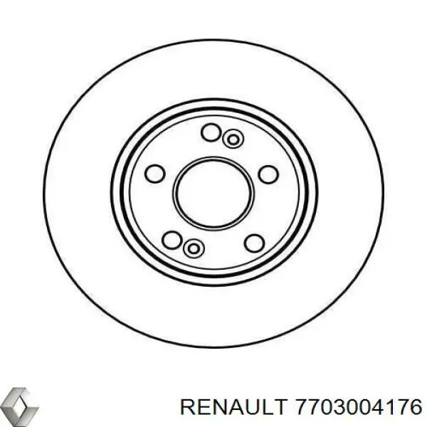 Болт гальмівного супорту 7703004176 Renault (RVI)