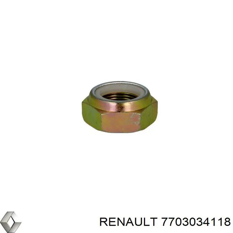 Купити 7703034118 Renault (RVI) Гайка маточини передньої