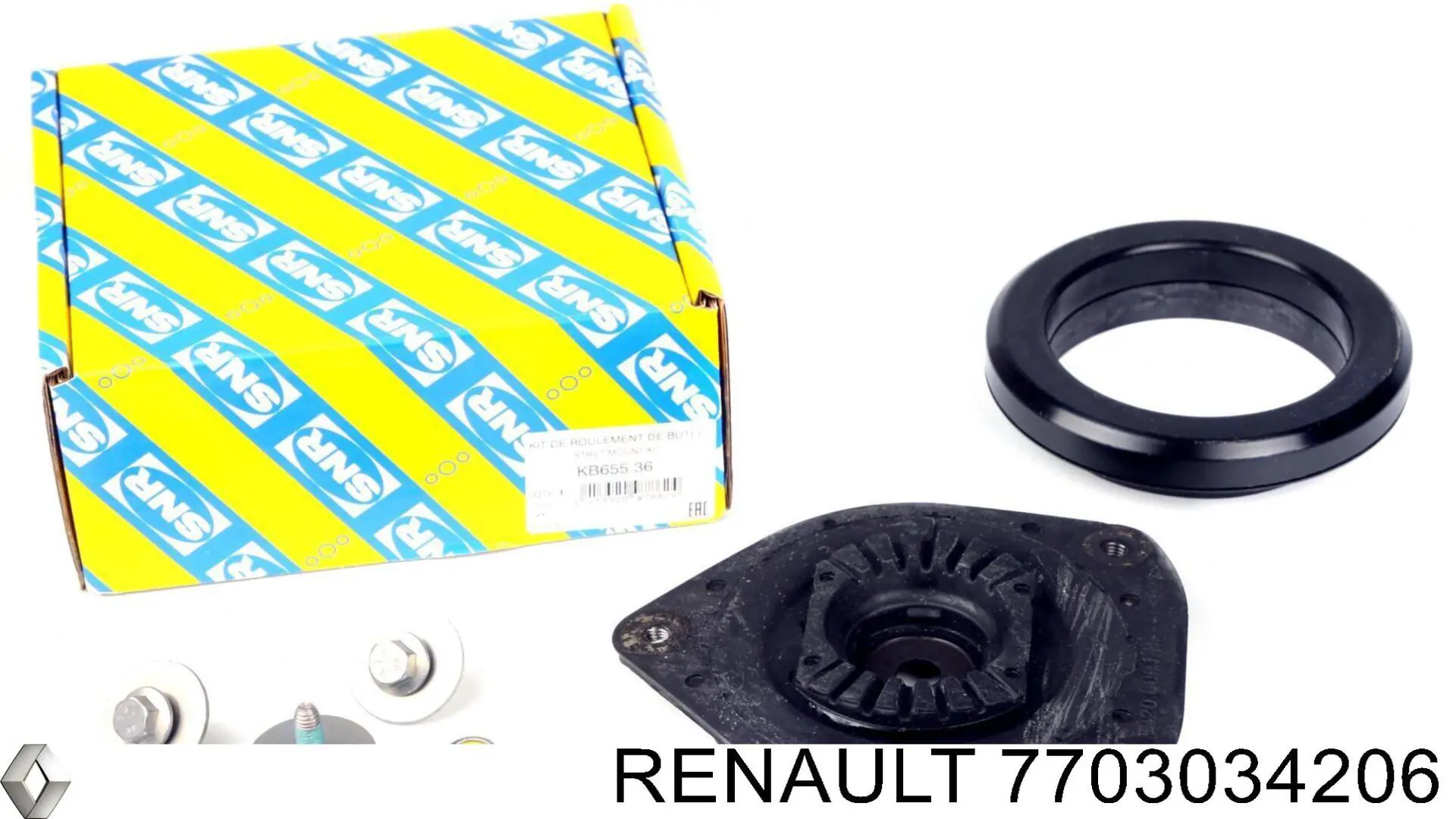 Гайка болта кріплення переднього важеля, нижнього Renault (RVI) 7703034206 ціна, від 3.04 USD