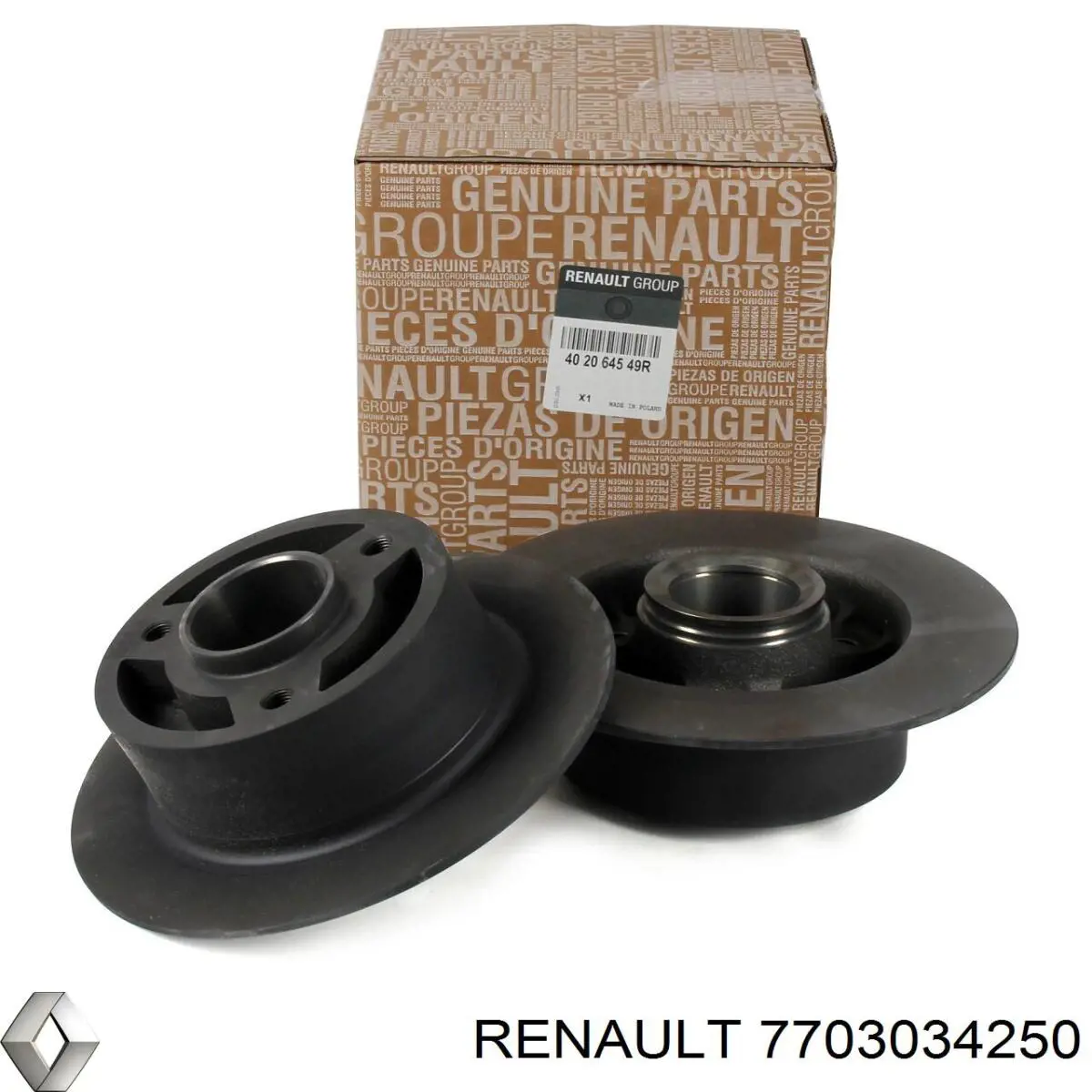 Гайка піввісі передньої Renault (RVI) 7703034250