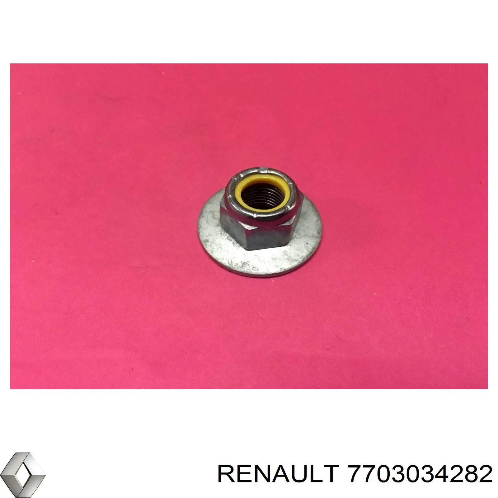 Купити 7703034282 Renault (RVI) Гайка болта кріплення переднього важеля, нижнього