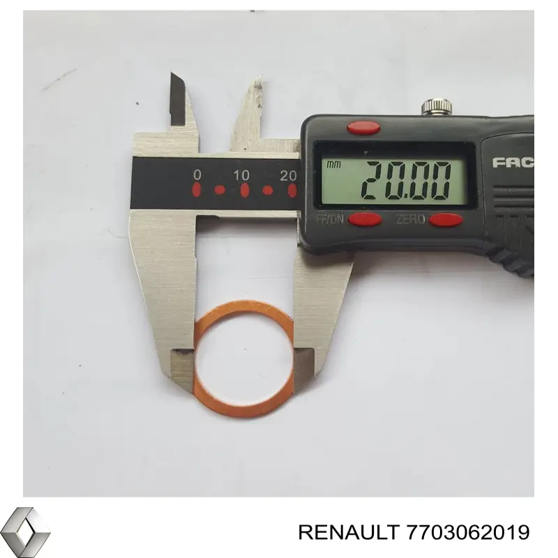 Прокладка пробки піддону двигуна Renault (RVI) 7703062019 ціна, від 0.27 USD