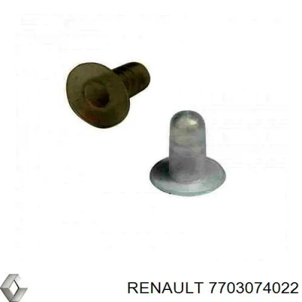 Заглушка днища кузова Renault (RVI) 7703074022 ціна, від 0.10 USD