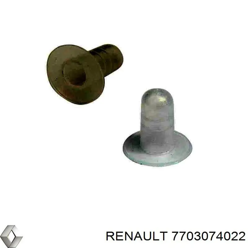 Купити 7703074022 Renault (RVI) Заглушка днища кузова
