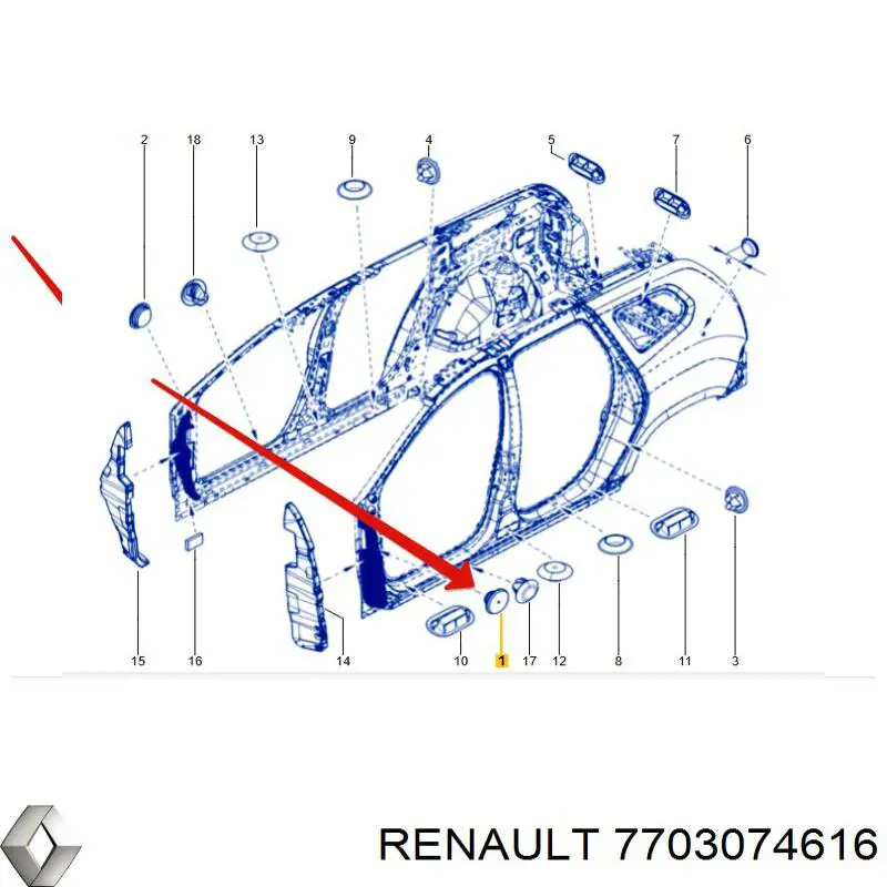  7703074616 Renault (RVI)