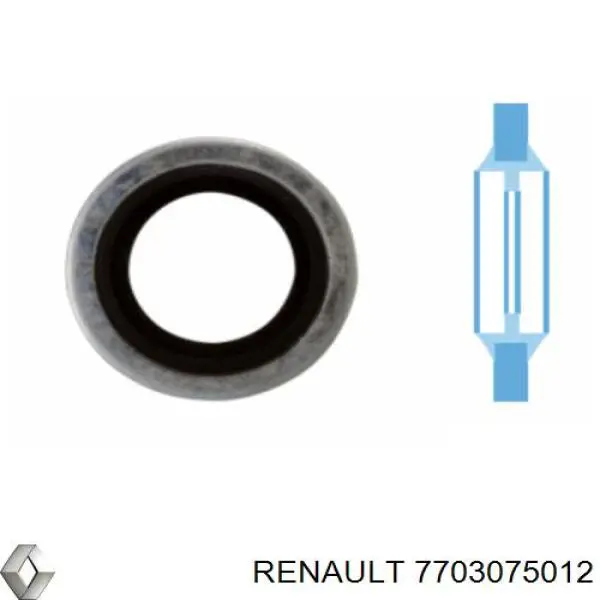 7703075012 Renault (RVI) пробка піддона двигуна