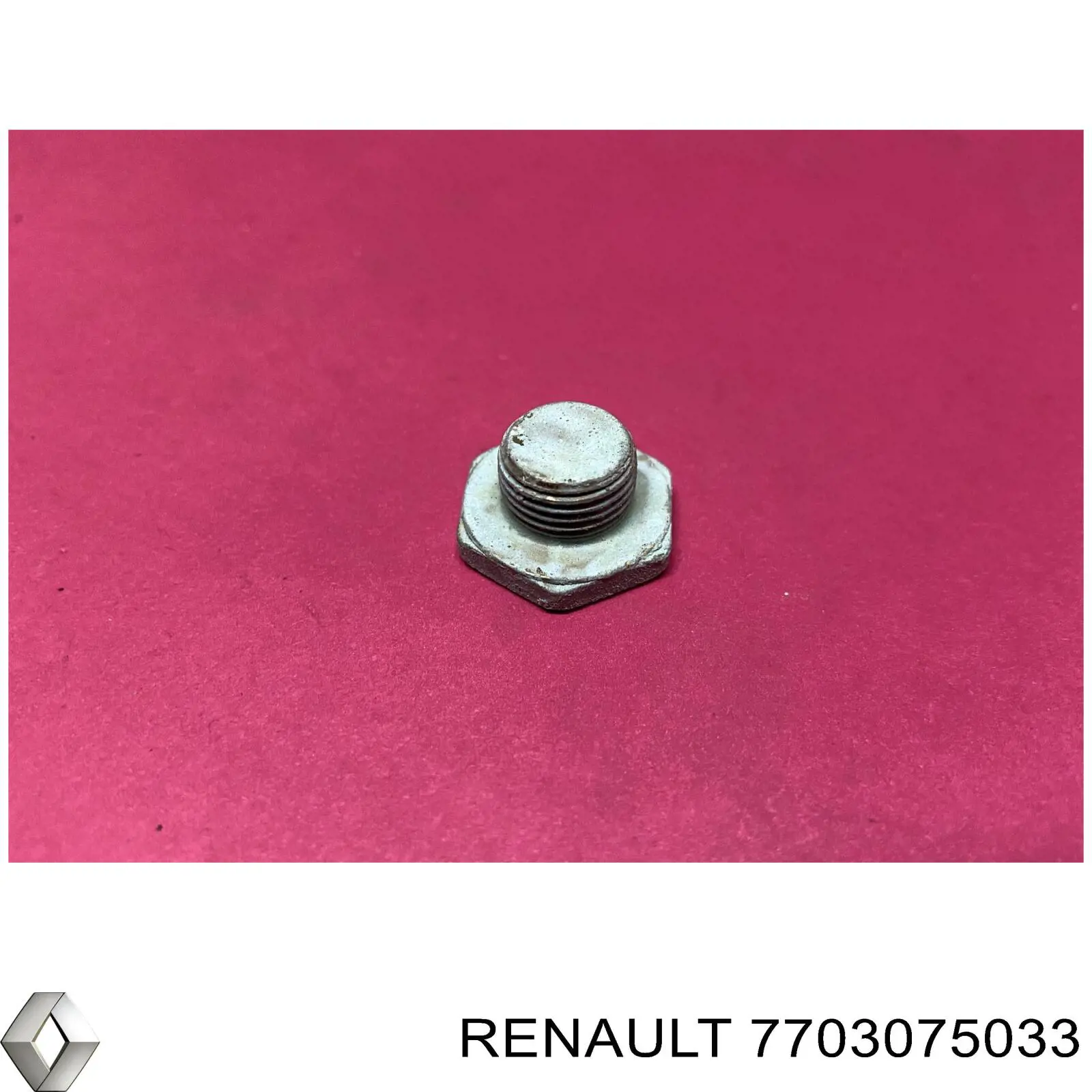 7703075033 Renault (RVI) пробка піддона двигуна