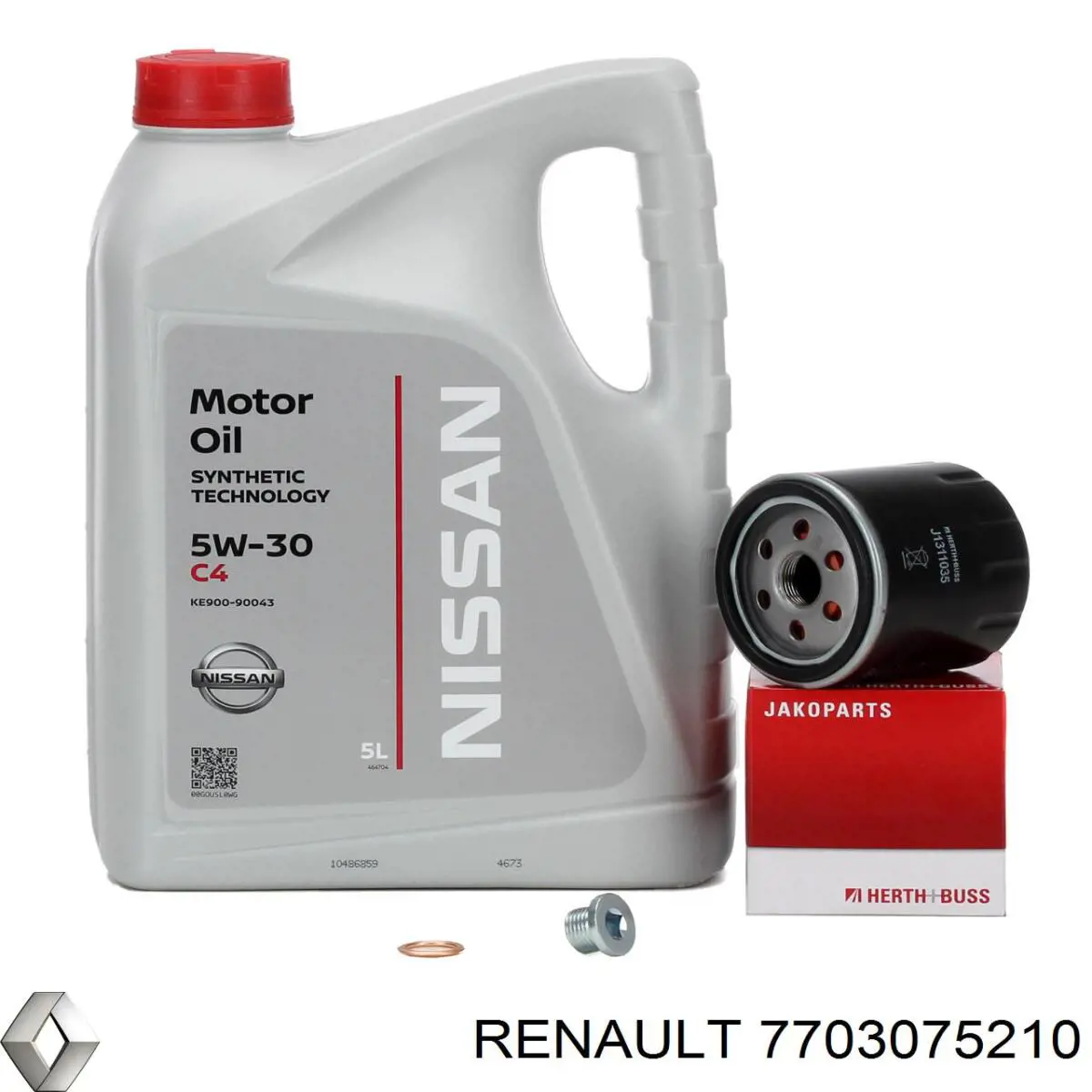 Пробка піддона двигуна Renault (RVI) 7703075210 ціна, від 1.86 USD