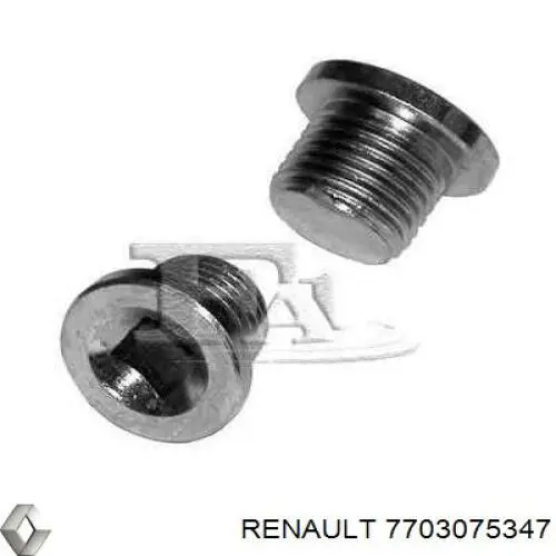 Болт піддона Renault (RVI) 7703075347