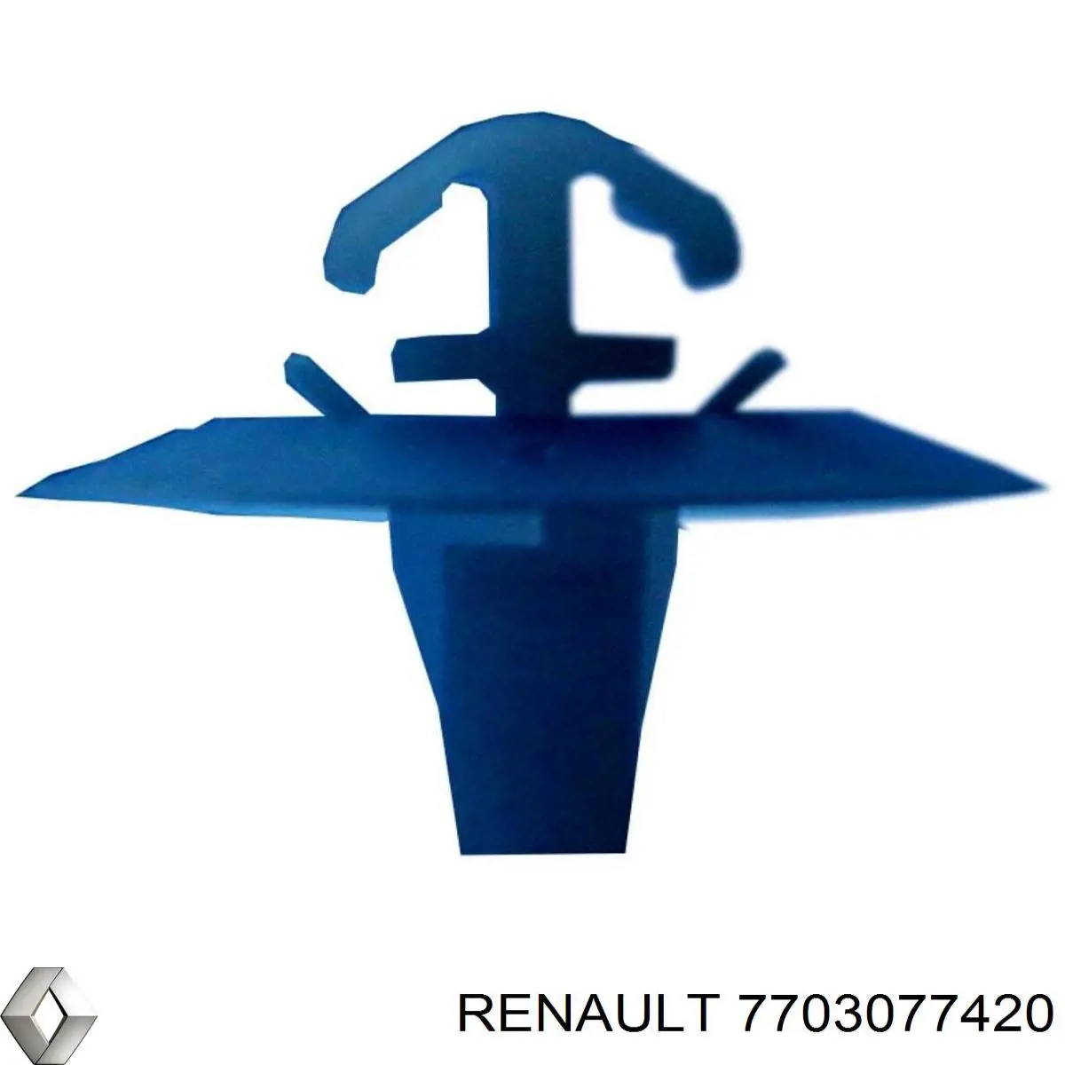 Кліпса (пістон) кріплення молдинга двері Renault (RVI) 7703077420 ціна, від 0.32 USD