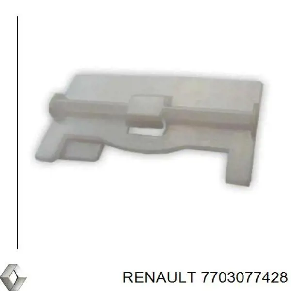 7703077428 Renault (RVI) кліпса молдингу даху