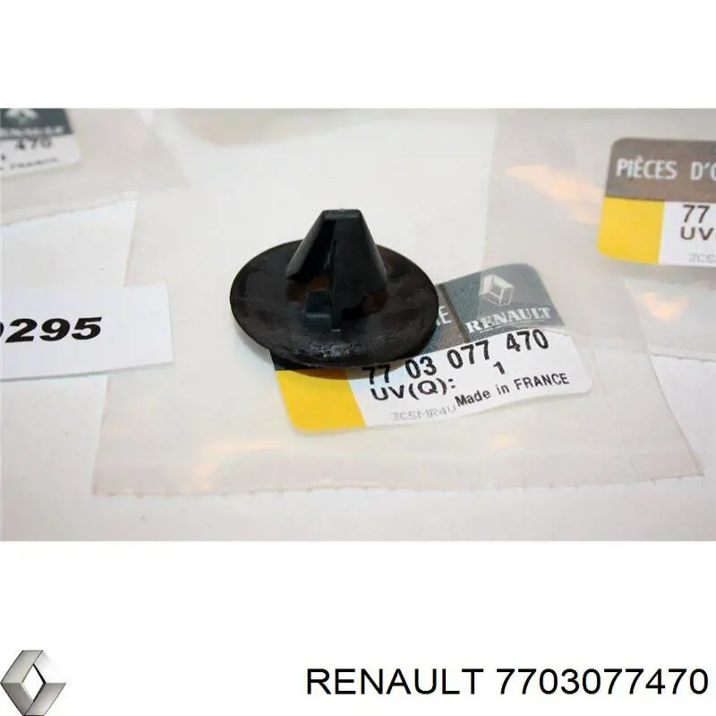 Купити 7703077470 Renault (RVI) Кліпса захисту днища