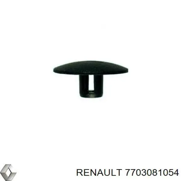 7703081054 Renault (RVI) Пістон (кліп) кріплення підкрилки переднього крила