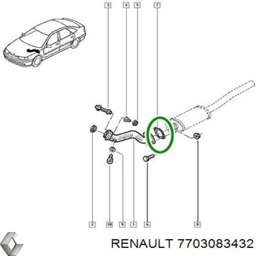  7703083432 Renault (RVI)