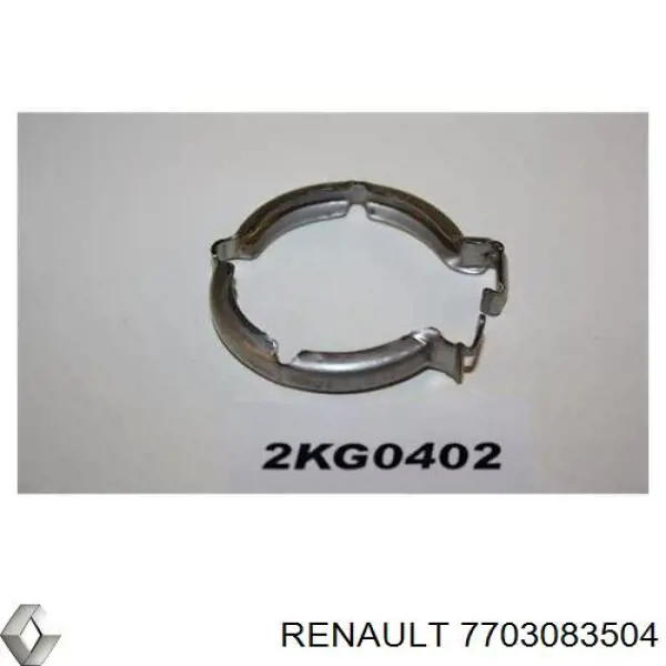 Хомут патрубка клапана EGR Renault (RVI) 7703083504 ціна, від 8.34 USD