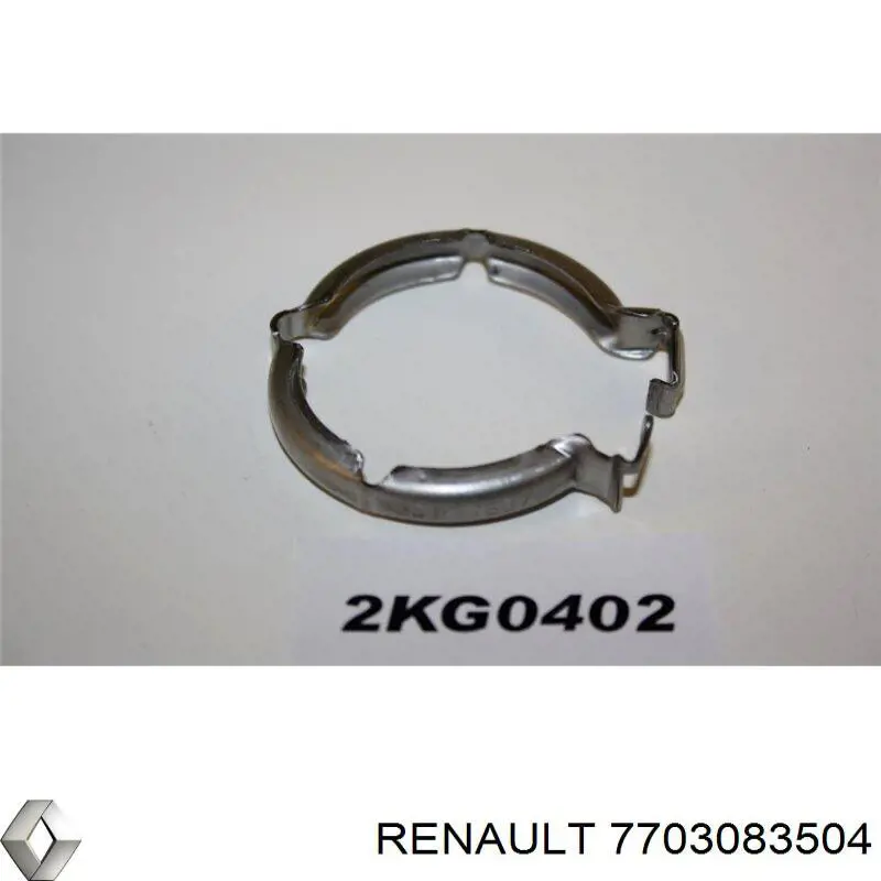 Хомут патрубка клапана EGR Renault Scenic 1 (JA0) (Рено Сценік)