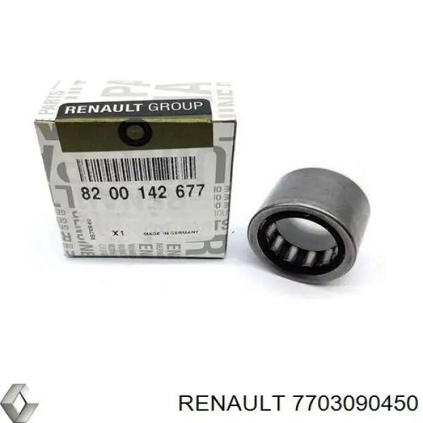 Підшипник диференціалу переднього моста Renault (RVI) 7703090450 ціна, від 88.23 USD