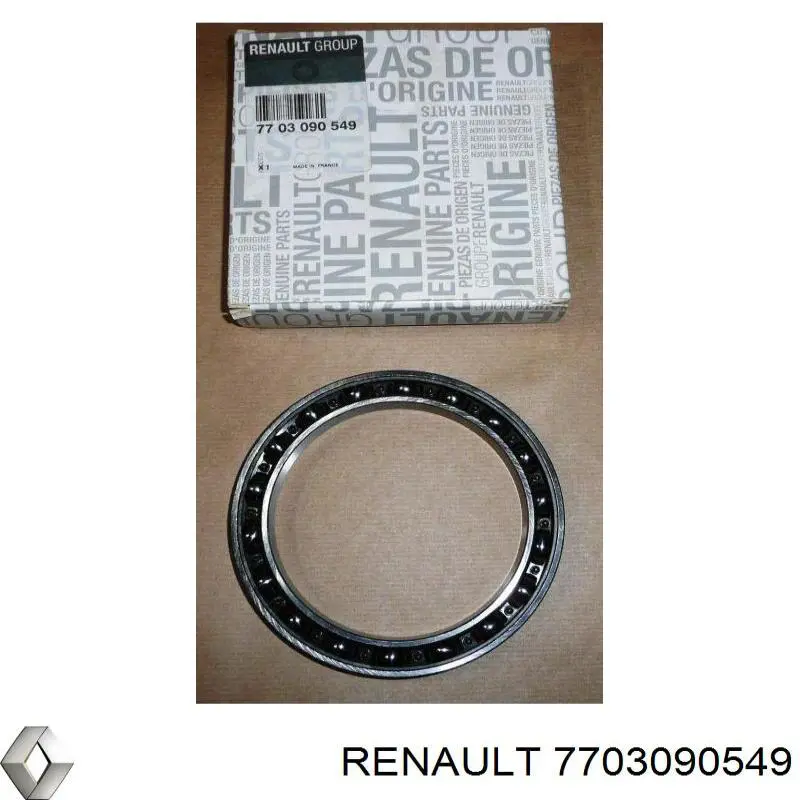 Підшипник КПП Renault (RVI) 7703090549 ціна, від 34.24 USD