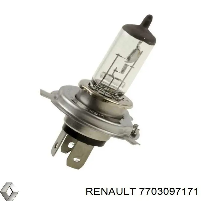 7703097171 Renault (RVI) лампочка галогенна