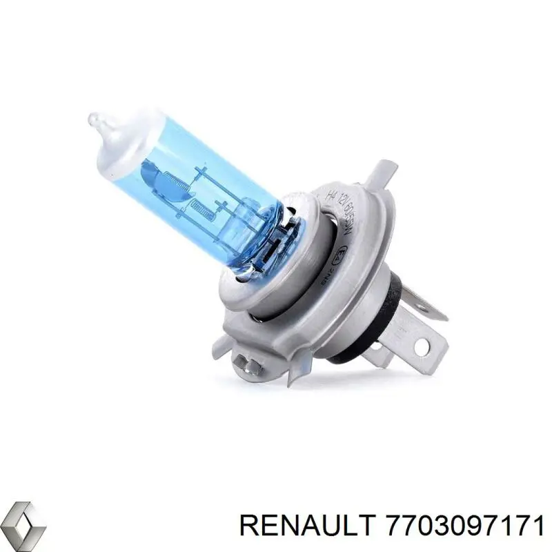 Лампочка галогенна Renault (RVI) 7703097171 ціна, від 3.04 USD