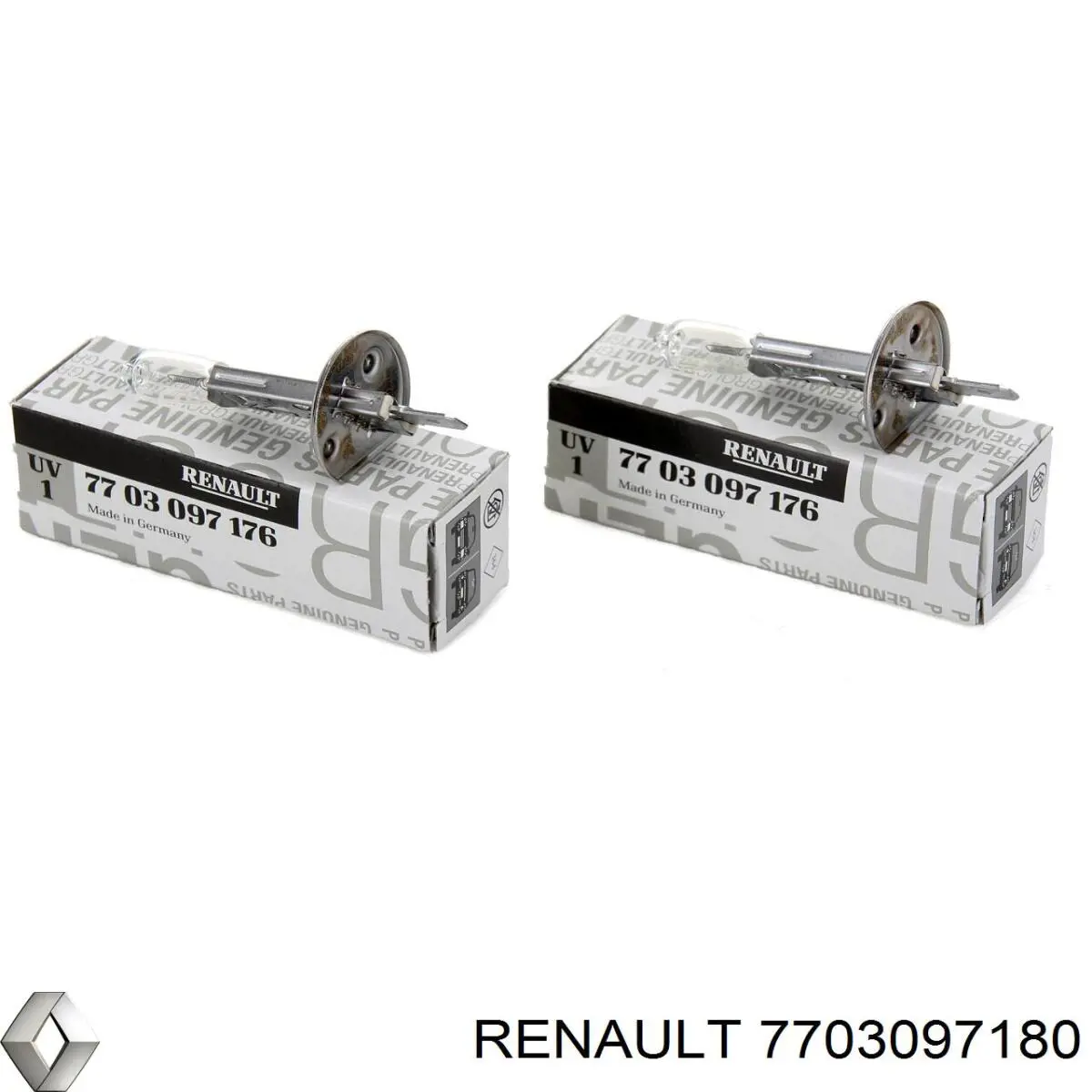 Лампочка 7703097180 Renault (RVI)