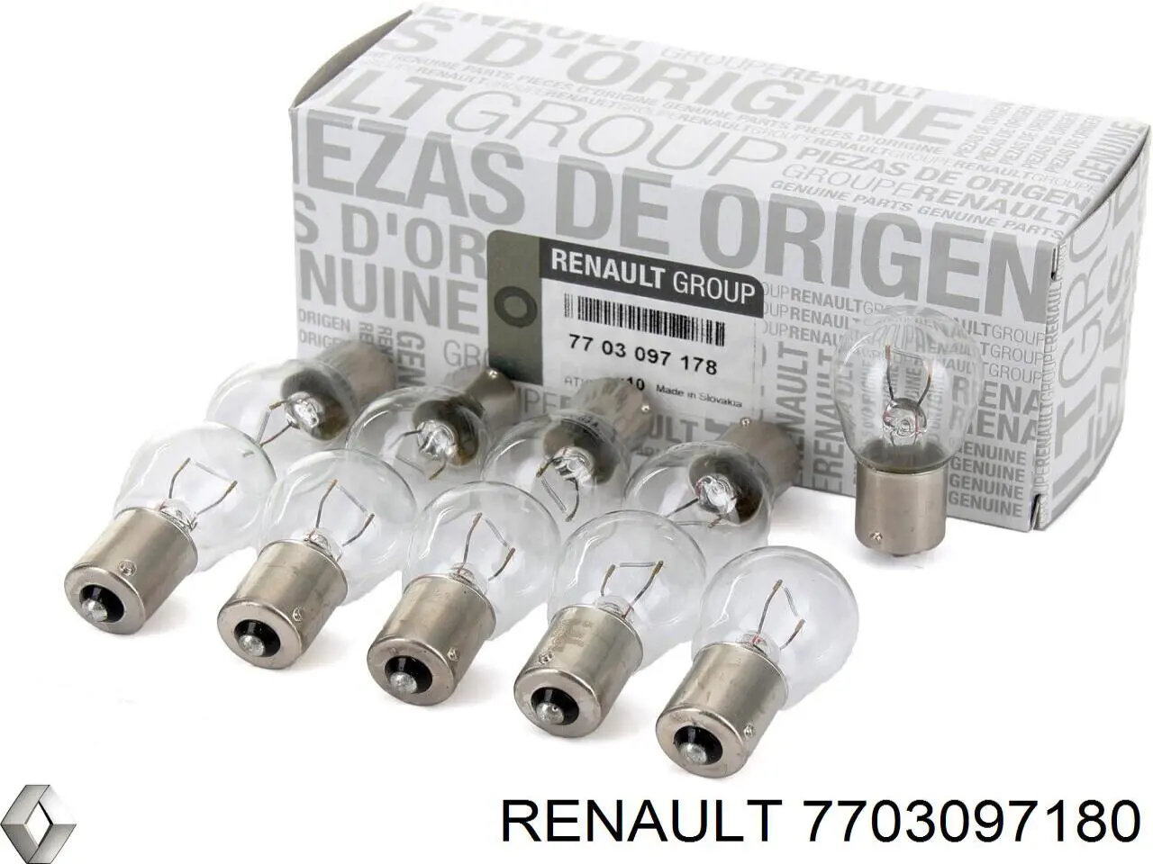 Лампа Renault (RVI) 7703097180