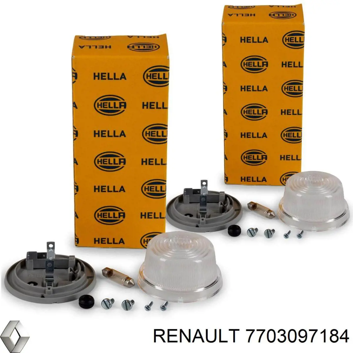 7703097184 Renault (RVI) лампочка щитка / панелі приладів