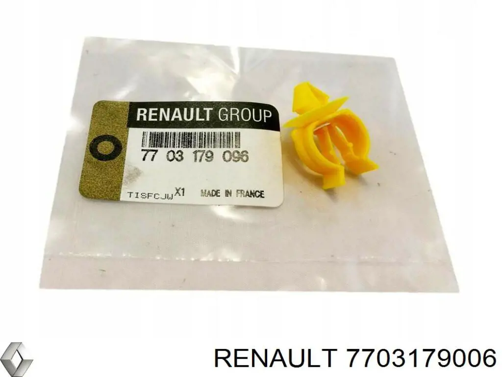7703179006 Renault (RVI) Скоба кріплення гальмівного шлангу