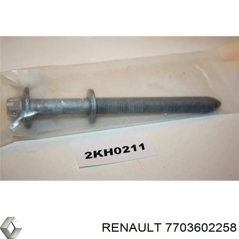 Болт переднього важеля Renault (RVI) 7703602258 ціна, від 18.42 USD