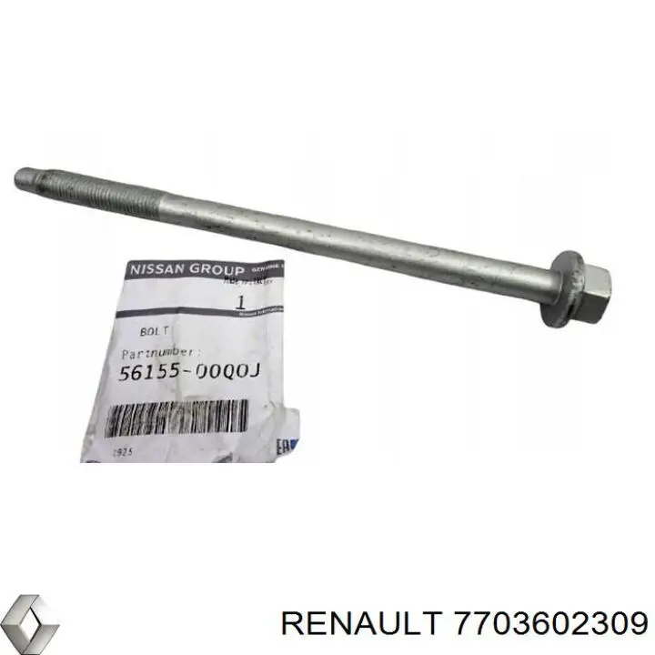 Болт кріплення амортизатора заднього Renault (RVI) 7703602309 ціна, від 12.68 USD