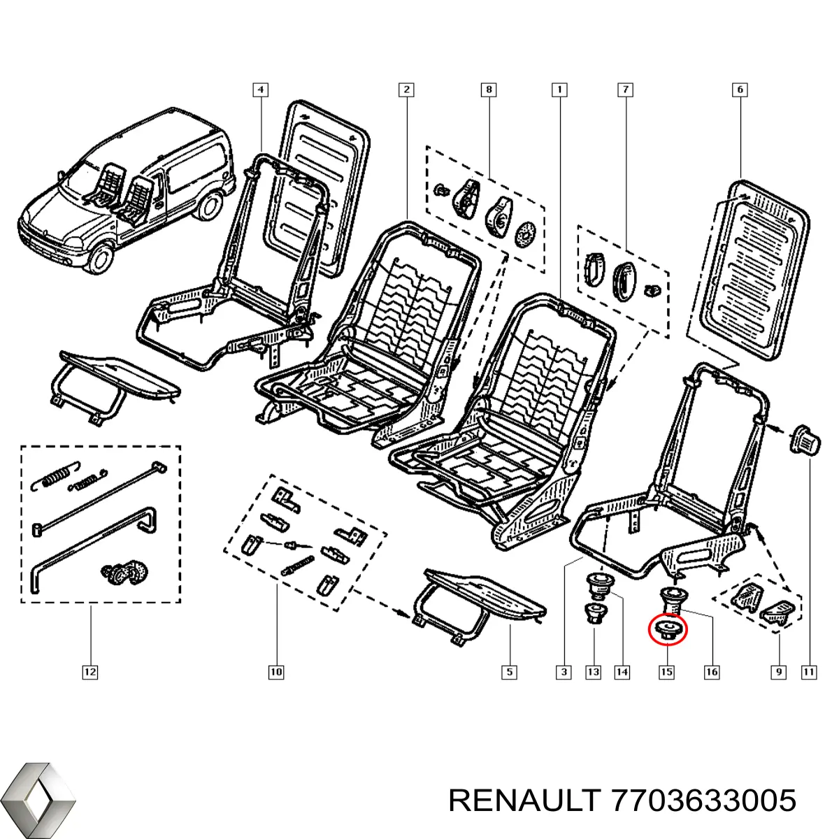  7703633011 Renault (RVI)