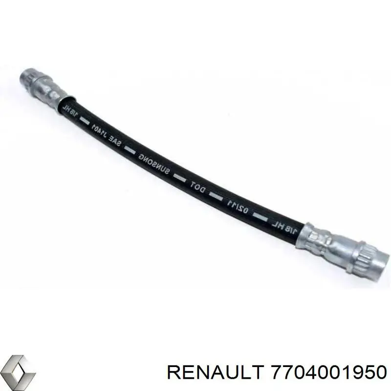 Шланг гальмівний задній Renault (RVI) 7704001950 ціна, від 4.87 USD