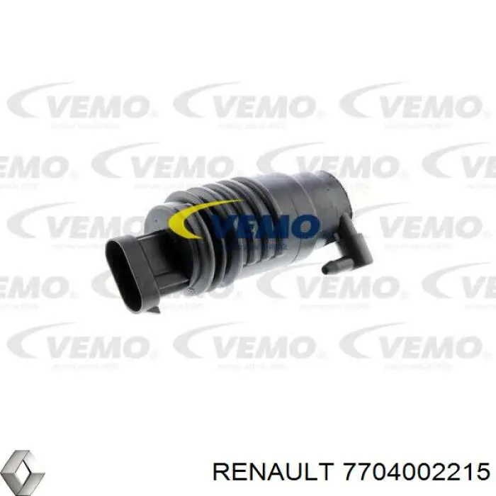 7704002215 Renault (RVI) насос-двигун омивача скла, переднього