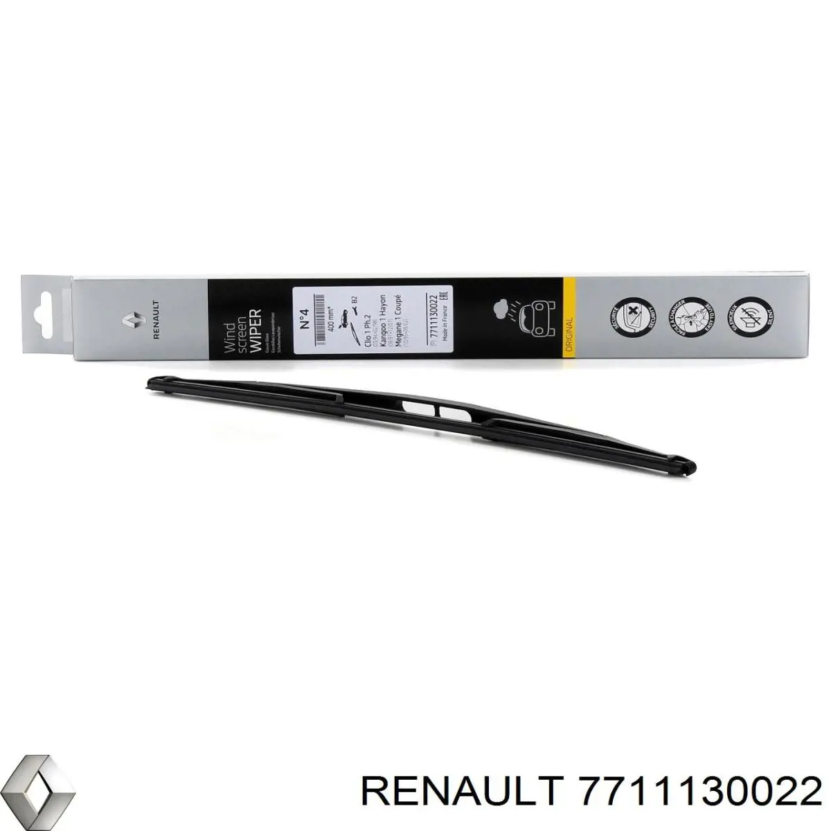 Щітка склоочисника заднього скла Renault (RVI) 7711130022 ціна, від 7.34 USD