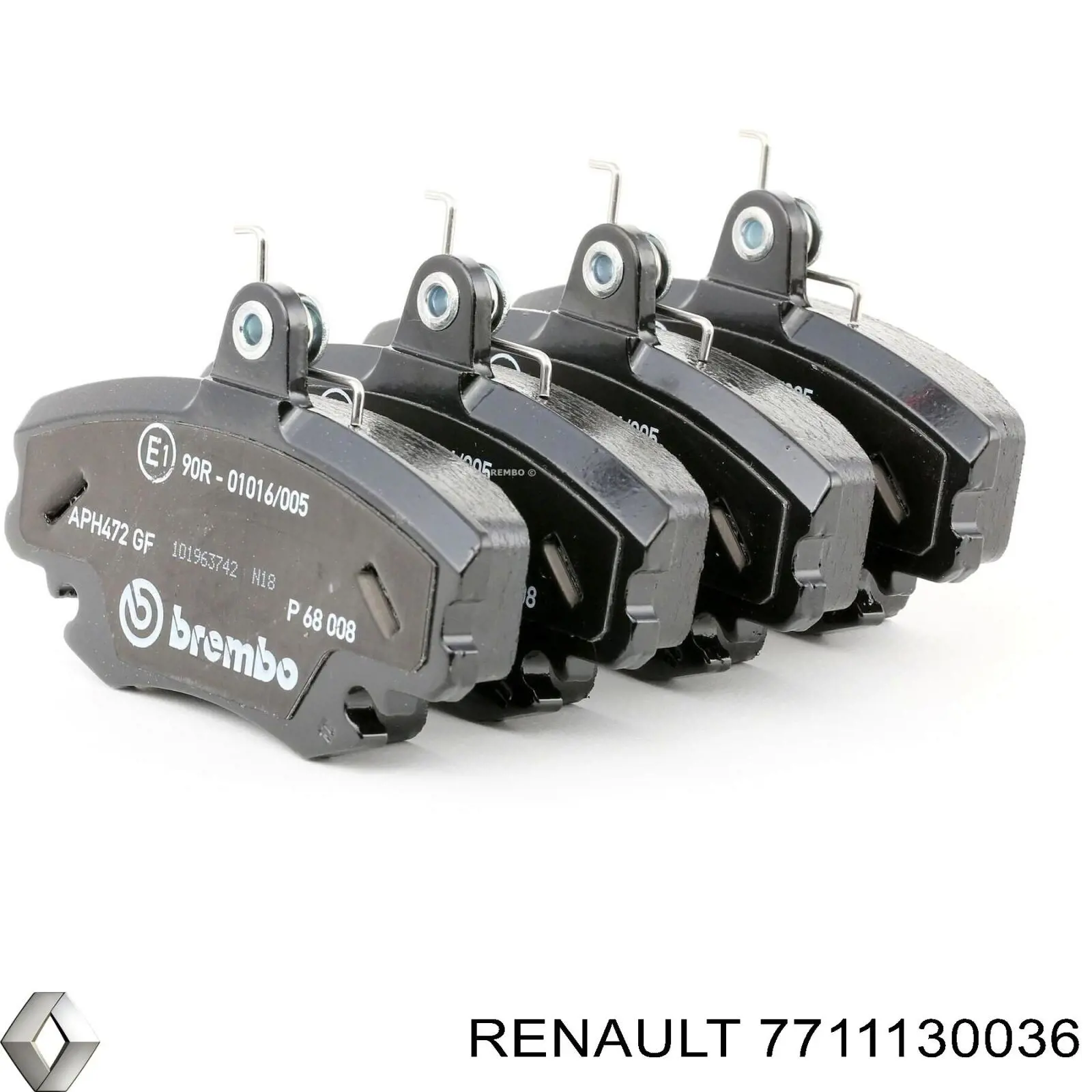 Гальмівні колодки Renault (RVI) 7711130036 ціна, від 15.43 USD
