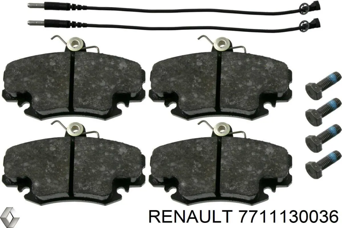 Тормозні колодки Renault (RVI) 7711130036