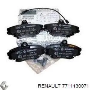 7711130071 Renault (RVI) колодки гальмівні передні, дискові