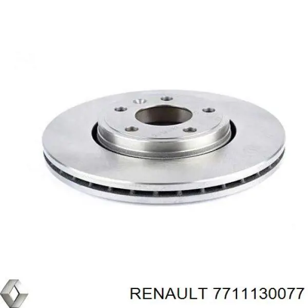 Диск переднього гальма Renault (RVI) 7711130077 ціна, від 50.73 USD
