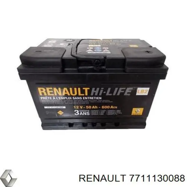 7711130088 Renault (RVI) акумуляторна батарея, акб