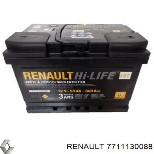 Купити 7711130088 Renault (RVI) Автомобільна батарея