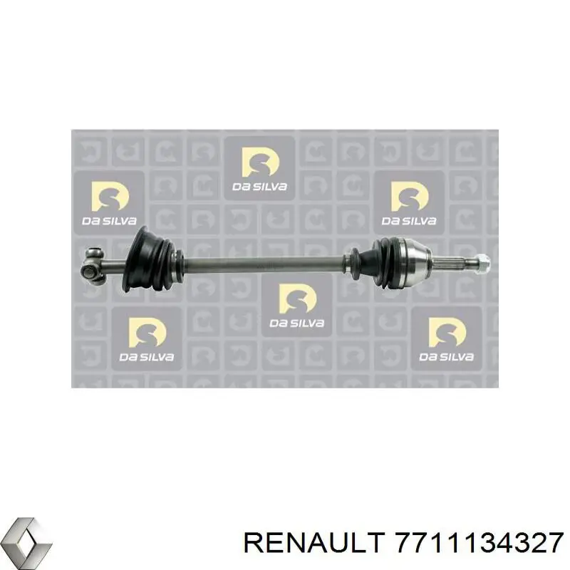 7711134327 Renault (RVI) піввісь (привід передня, права)