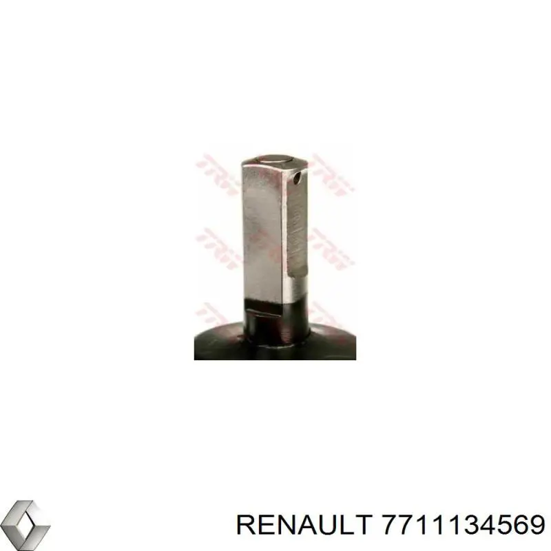 7711134569 Renault (RVI) рейка рульова