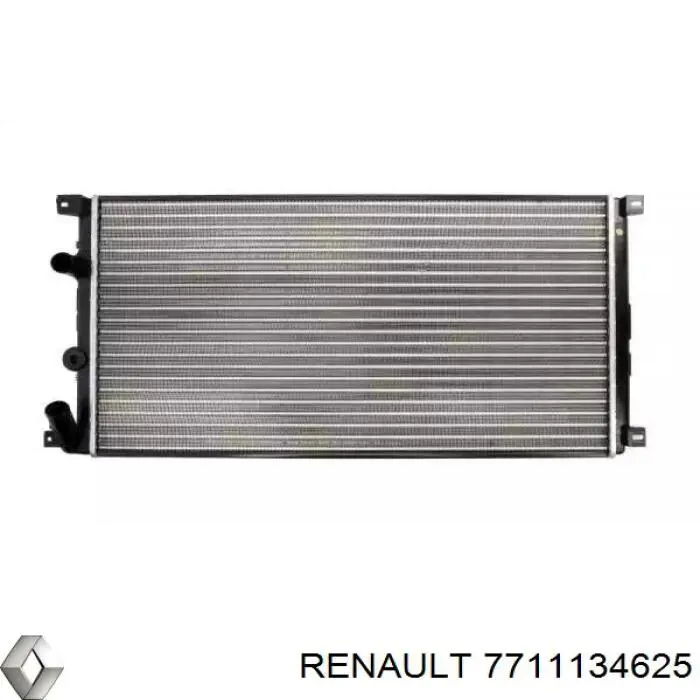 Радіатор 7711134625 Renault (RVI)