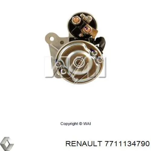 Купити 7711134790 Renault (RVI) Стартер