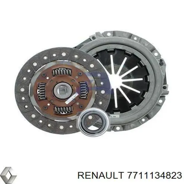 Комплект зчеплення (3 частини) Renault (RVI) 7711134823 ціна, від 91.21 USD