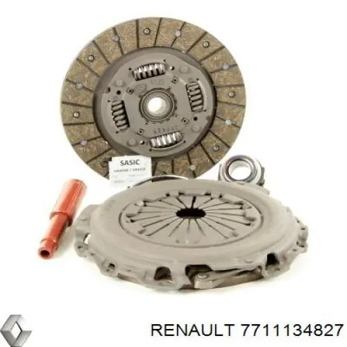 Купити 7711134827 Renault (RVI) Комплект зчеплення (диск, корзина, підшипник)