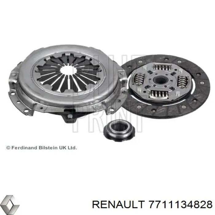 7711134828 Renault (RVI) комплект зчеплення (3 частини)