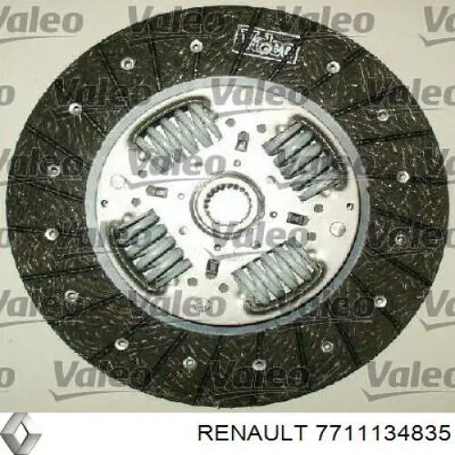 Комплект зчеплення (3 частини) Renault (RVI) 7711134835 ціна, від 167.72 USD
