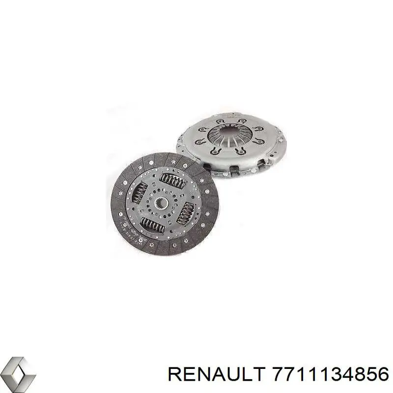 Комплект зчеплення (3 частини) Renault (RVI) 7711134856 ціна, від 104.62 USD